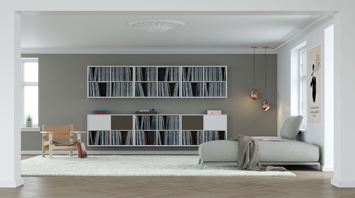 Do you need a furniture for vinyl storage?